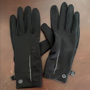 Lululemon Black Fitness Gloves